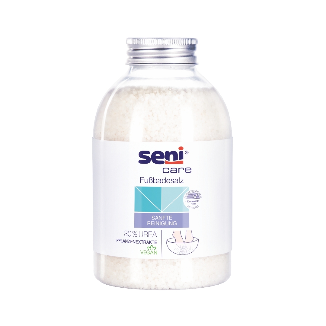 Seni Care Fussbadesalz, 30% Urea, 400g