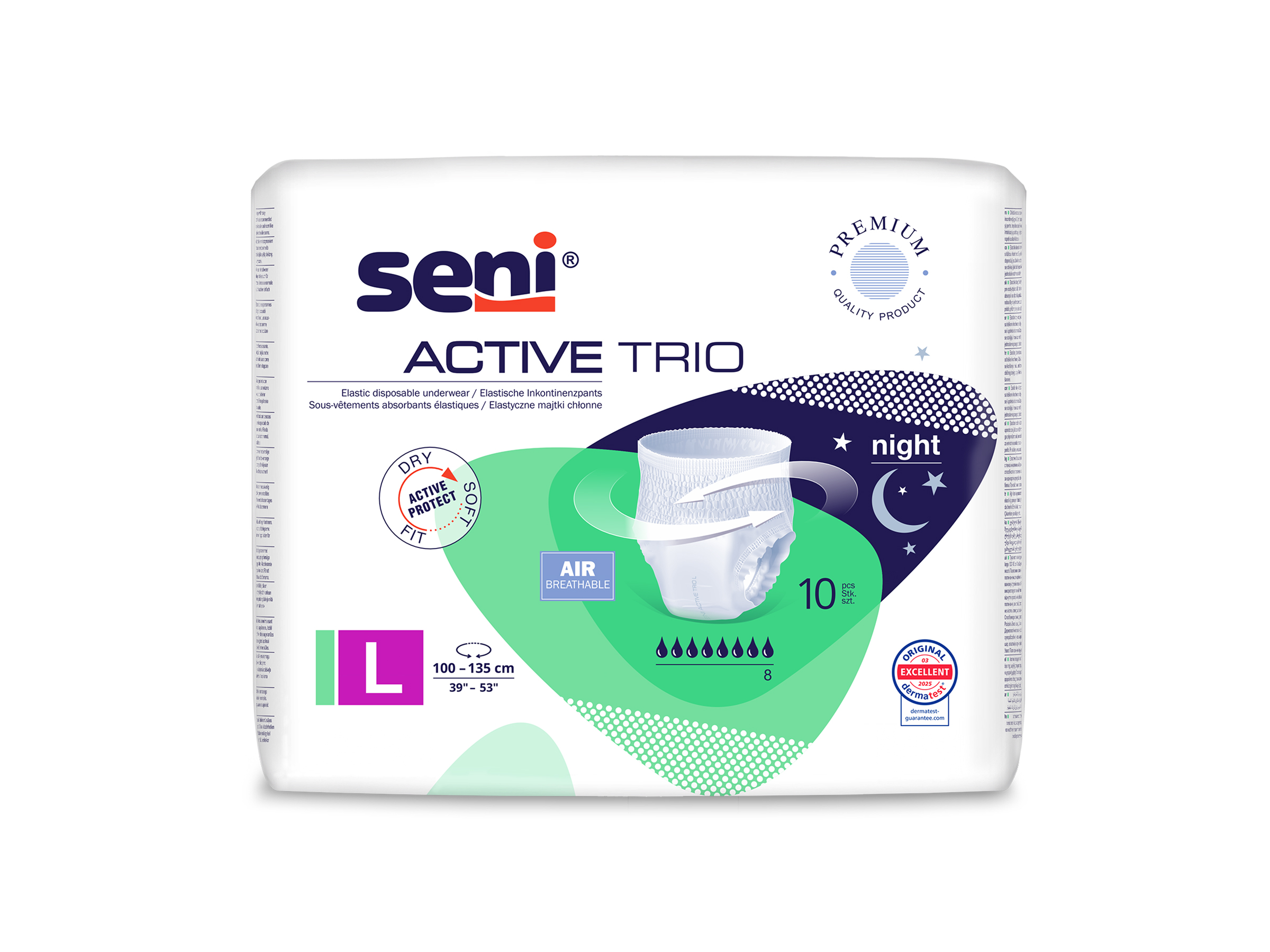 Seni Active Trio, M - XL