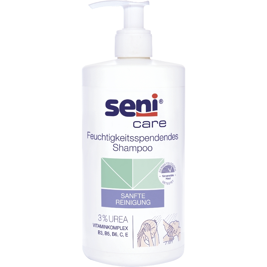 Seni Care Shampoo, 3% Urea, 500ml