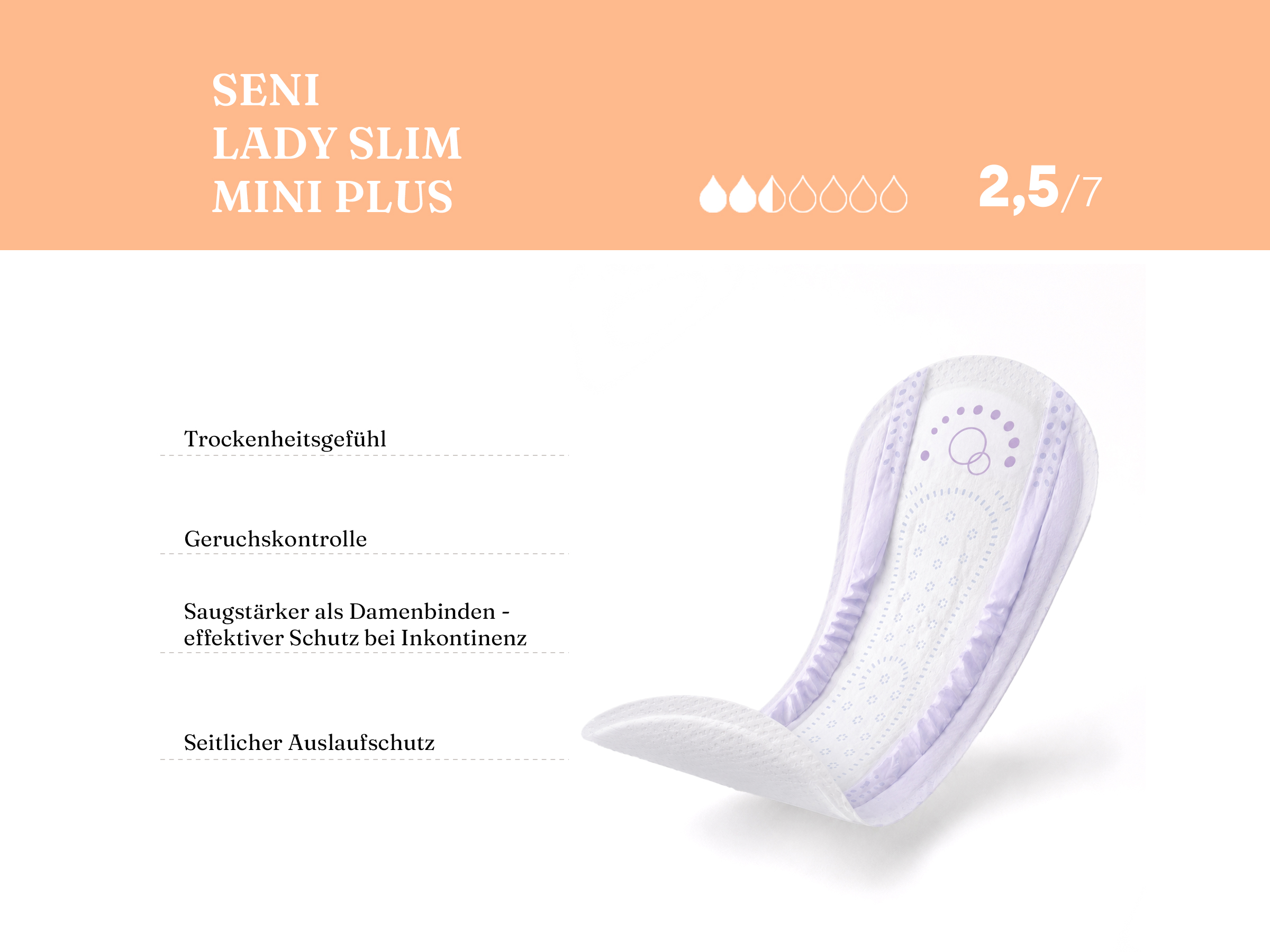 Seni Lady Slim Mini Plus