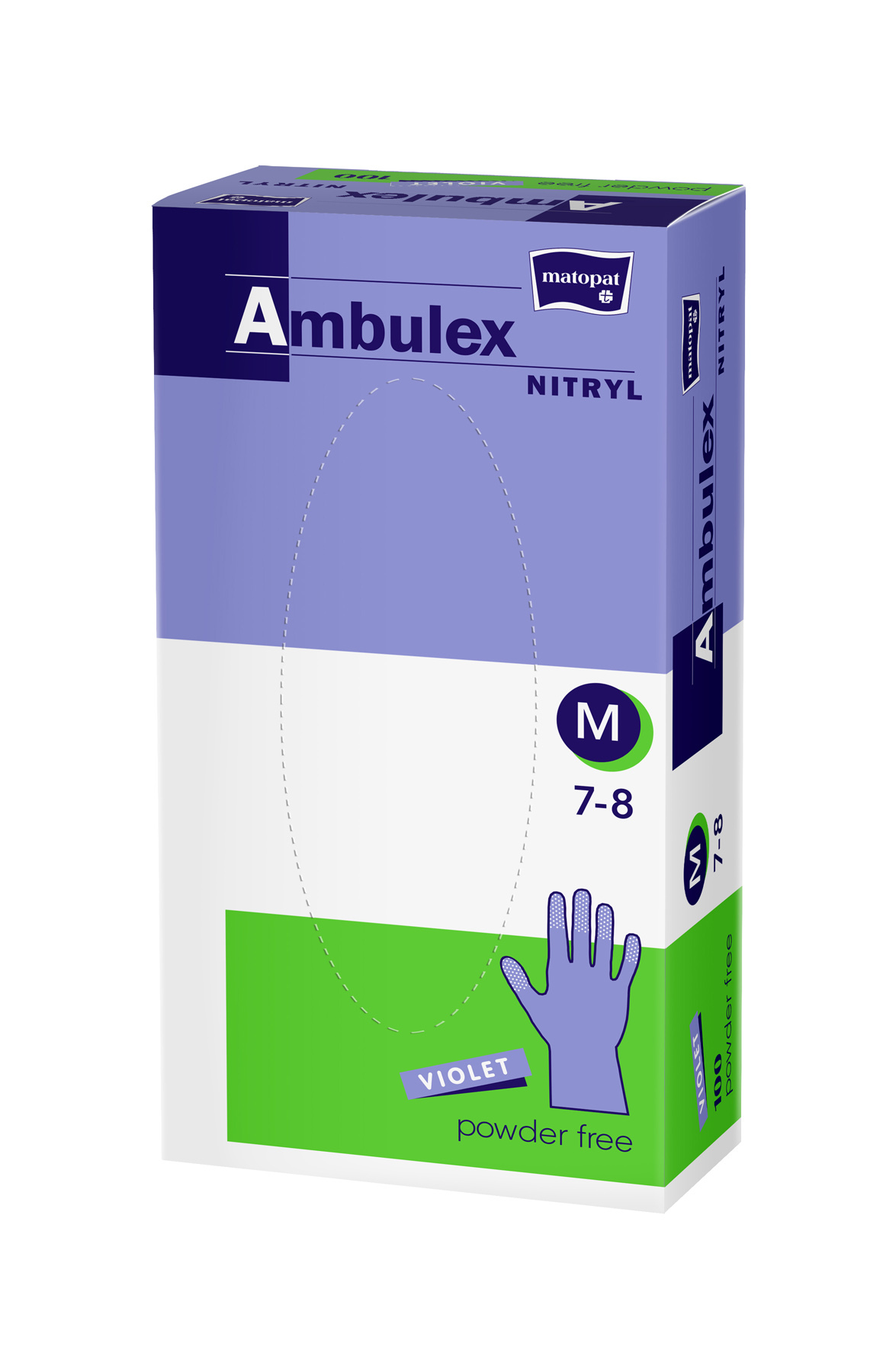 Ambulex Einmalhandschuhe, Nitril, M