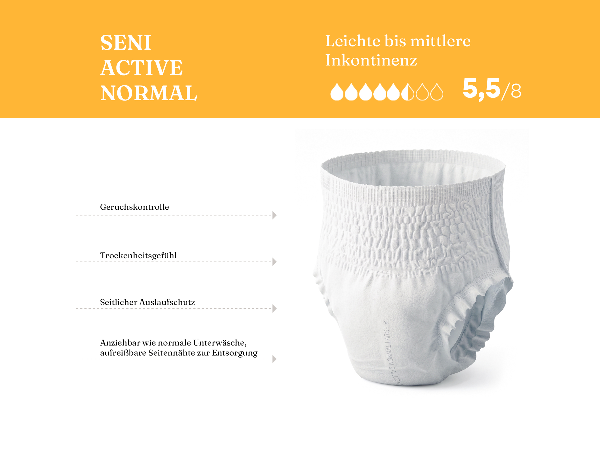 Seni Active Normal, L