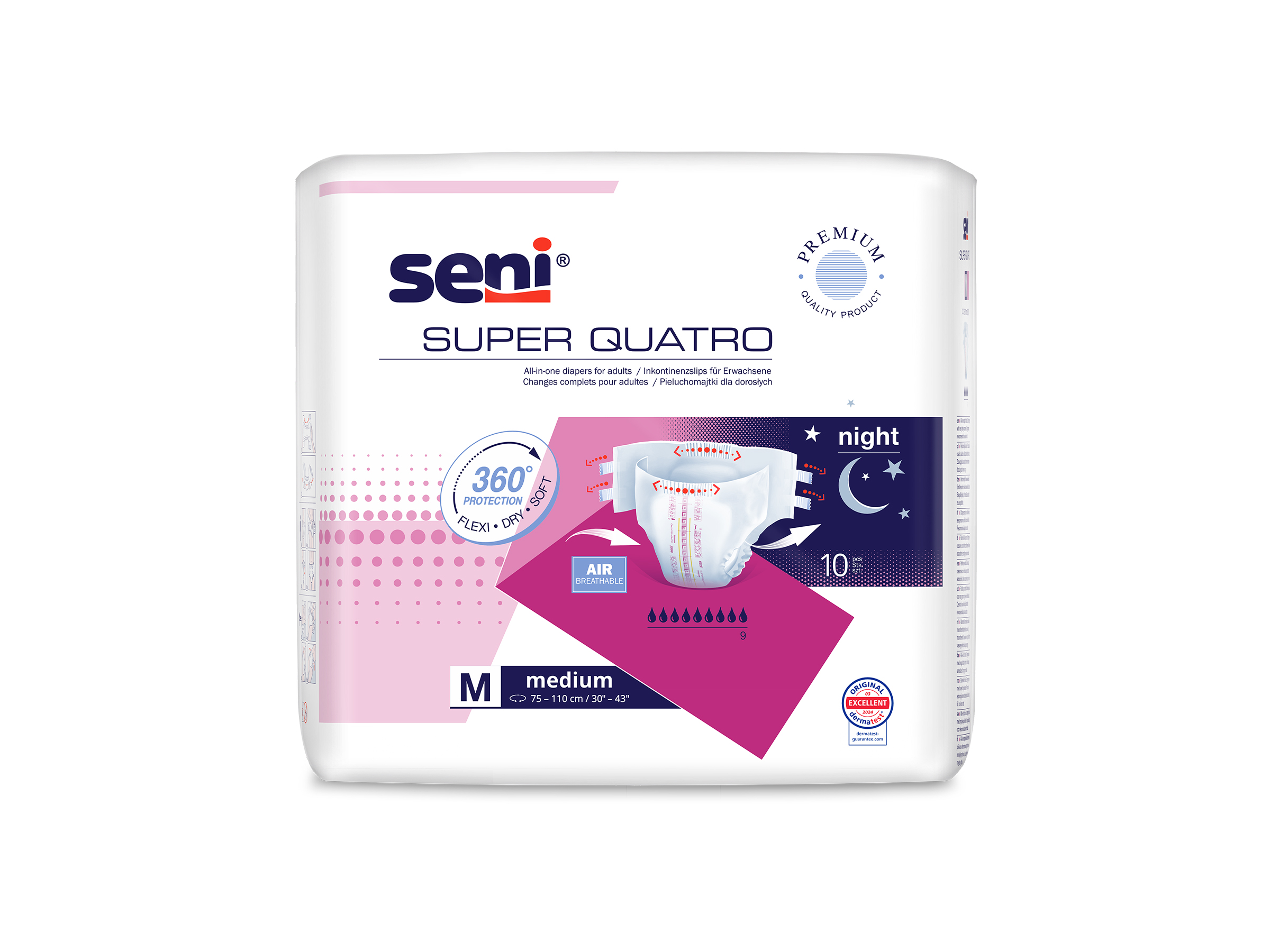 Seni Super Quatro, M