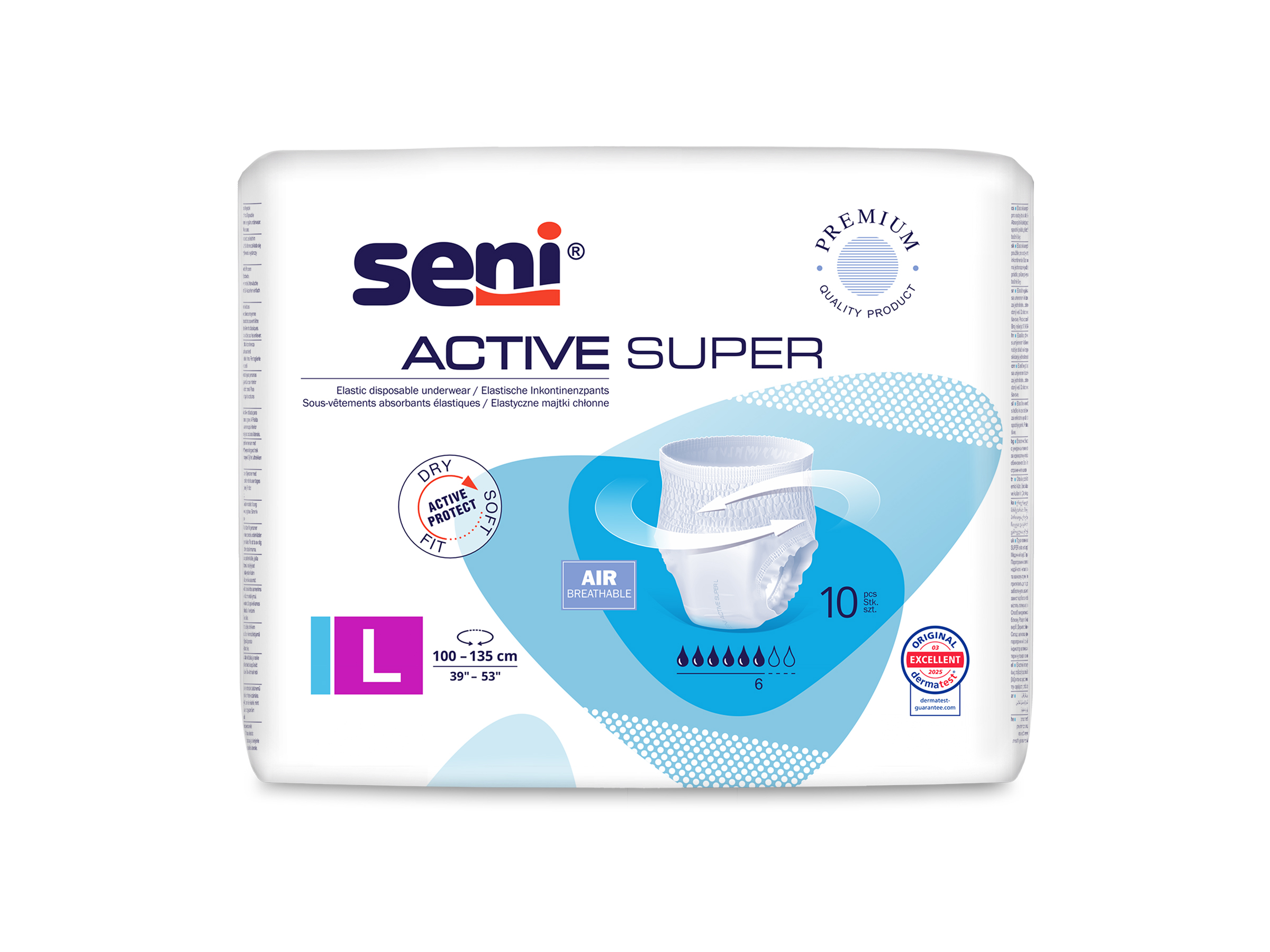 Seni Active Super, S - XL