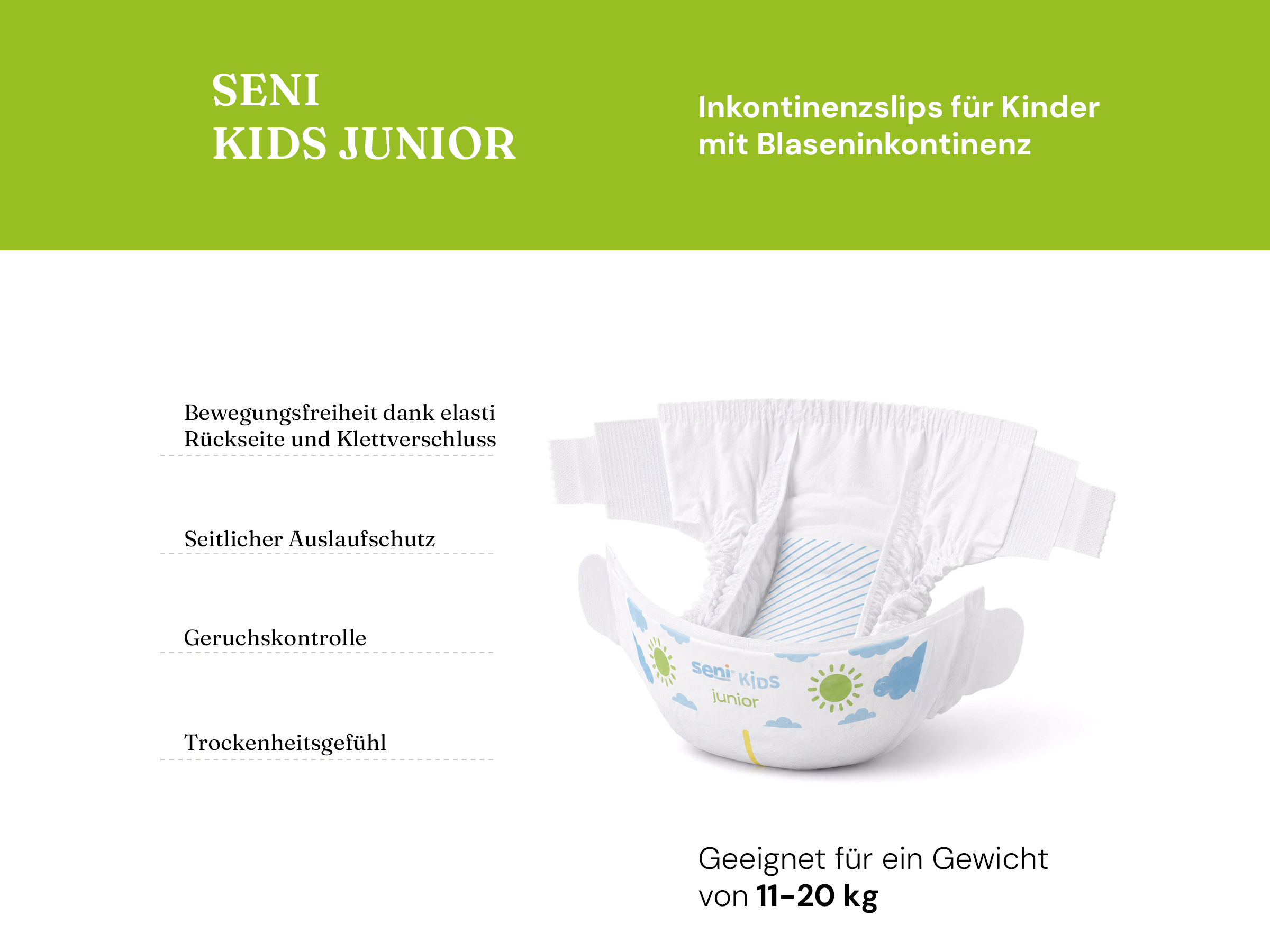 Seni Kids Junior, 11-20 kg
