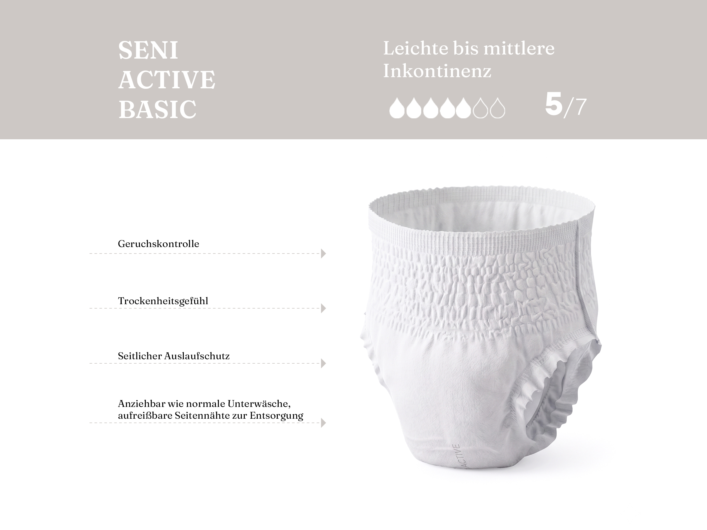 Seni Active Basic, L