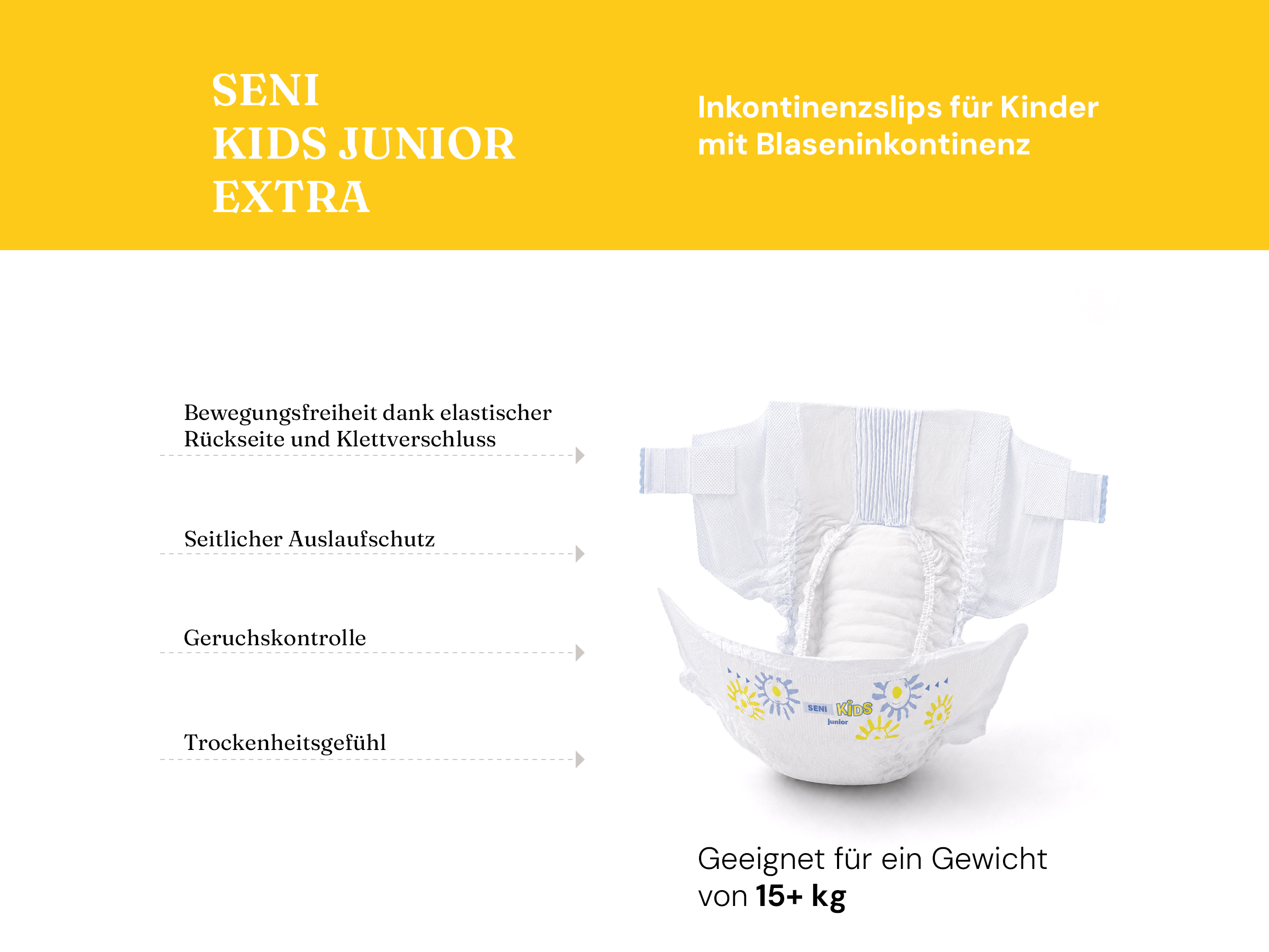 Seni Kids Junior Extra, 15+ kg