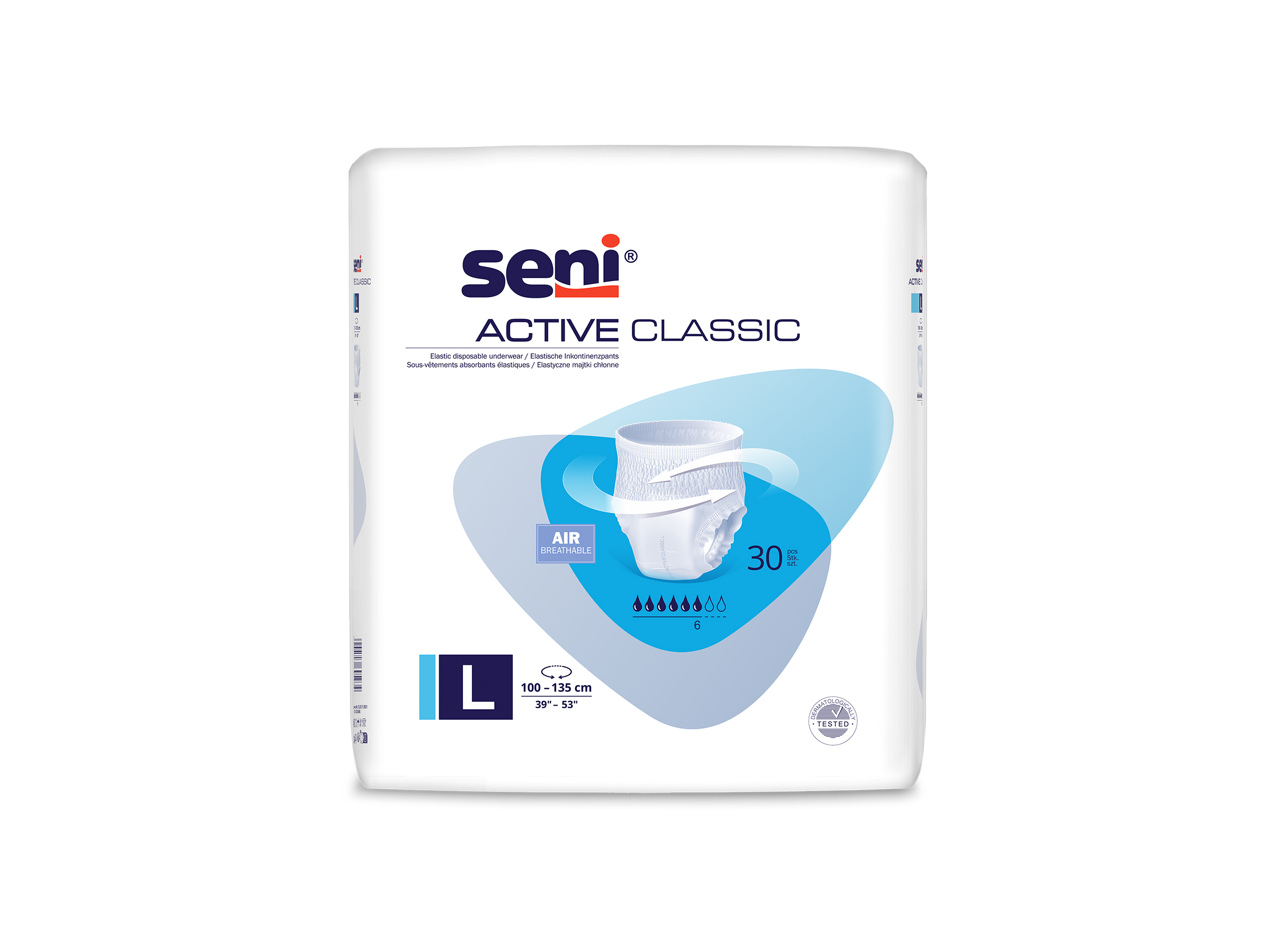 Seni Active Classic, S - XL